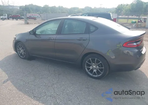 2014 Dodge Dart Sxt from USA, damaged, VIN 1C3CDFBB4ED909656